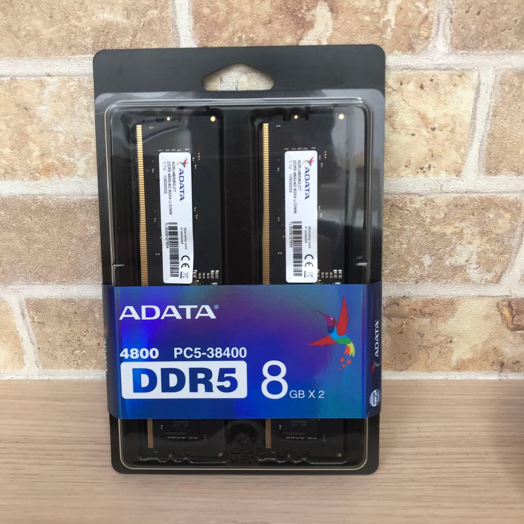 ADATA DDR5 4800MHz 16GB (8GBx2枚)