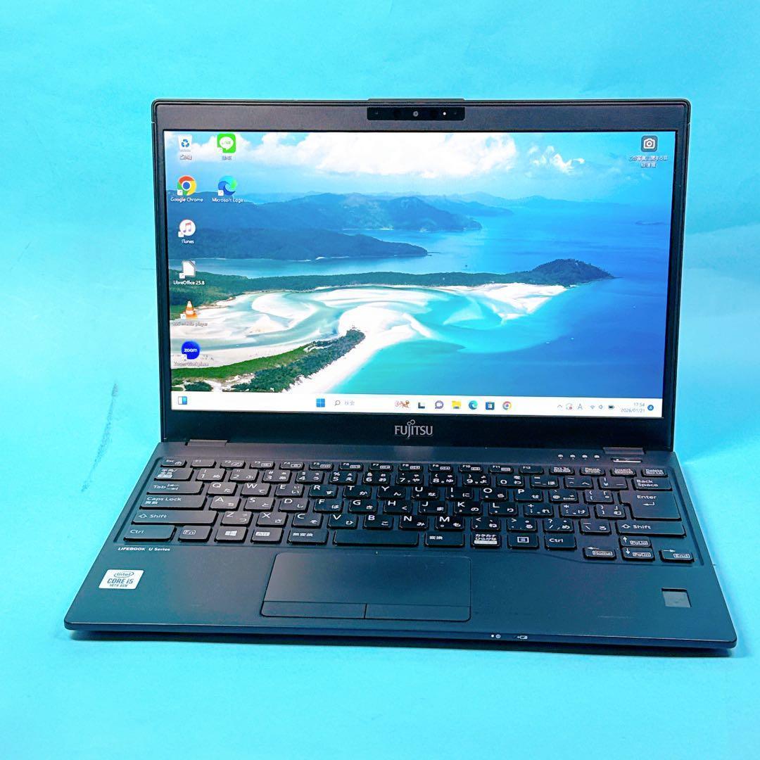 爆速SSD 10世代i5‼️windows11 ノートパソコン 薄型軽量 カメラ