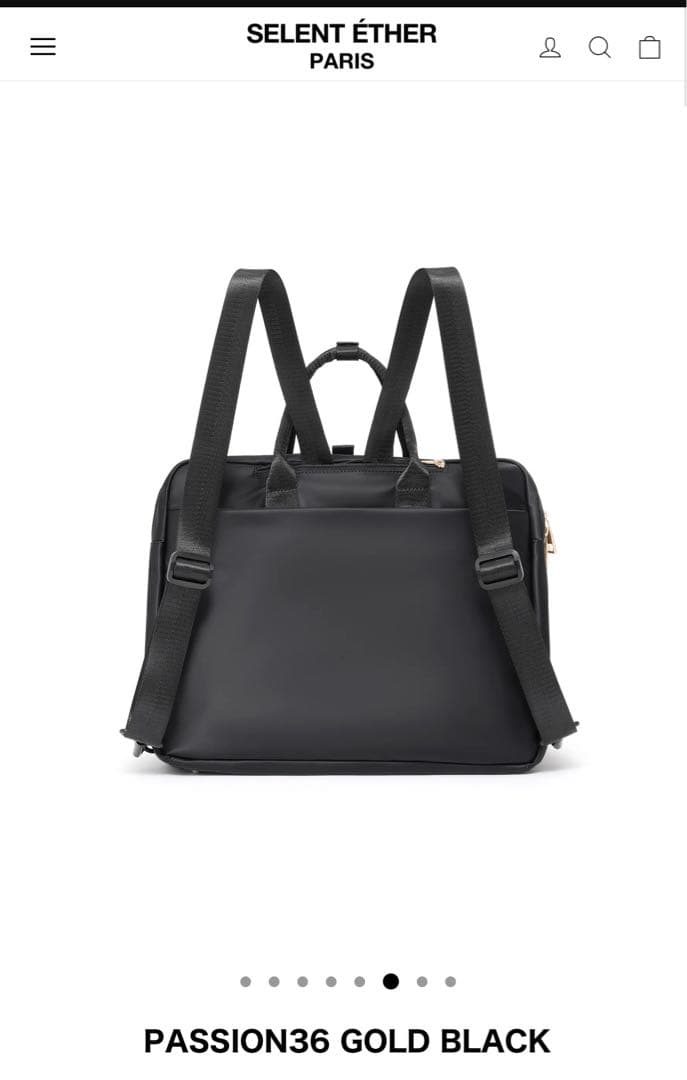 パリ発SELENT ETHERセレーンエテール3wayビジネスバッグバックパック