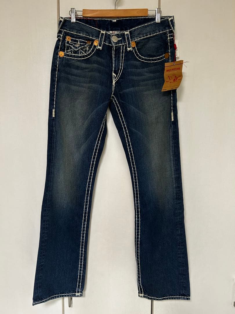 新品 TRUE RELIGION Ricky SuperT 34ストレートデニム