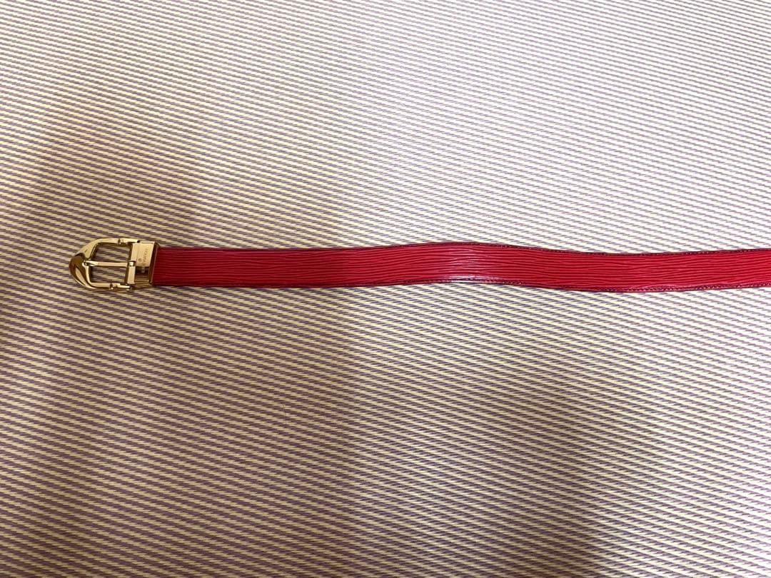 美品✨【Louis Vuitton 】ベルト　エピ　レッド