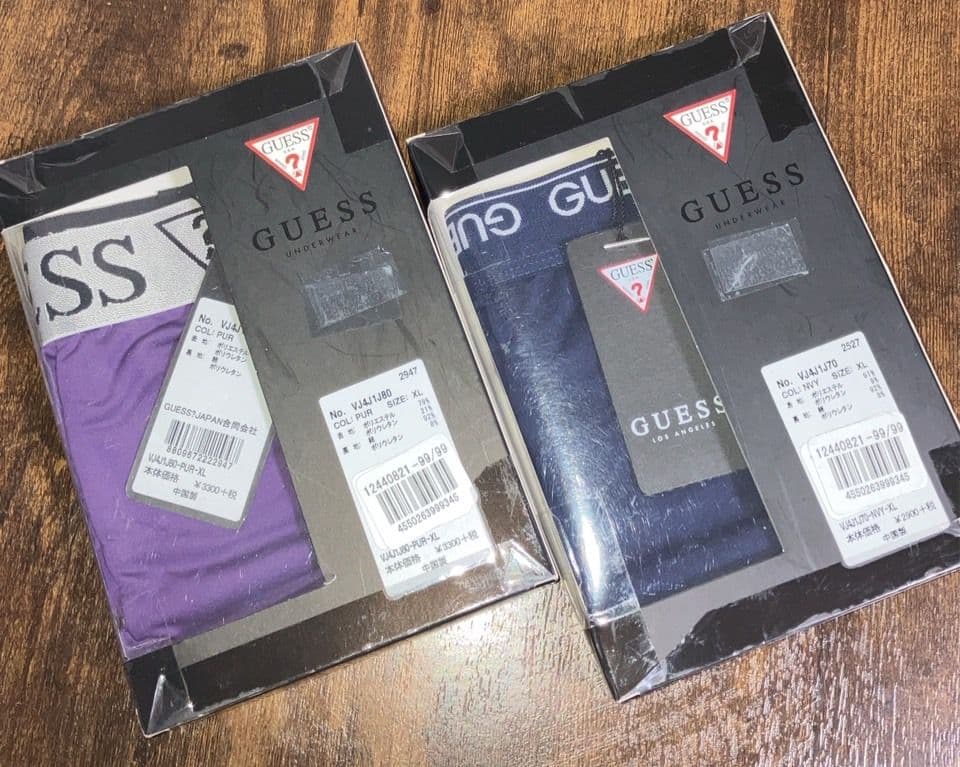 GUESS　ボクサーパンツ　8枚セット　メンズ　下着　XL