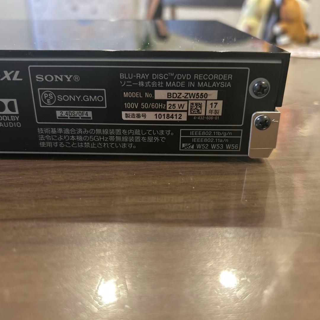 ポポラス　ブルーレイレコーダー 黒