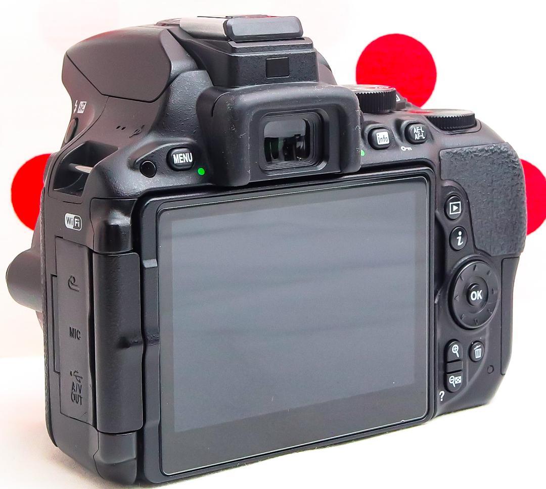 美品 ニコン Nikon D5500❤Wi-Fi転送機能付❤超高画質＆高性能