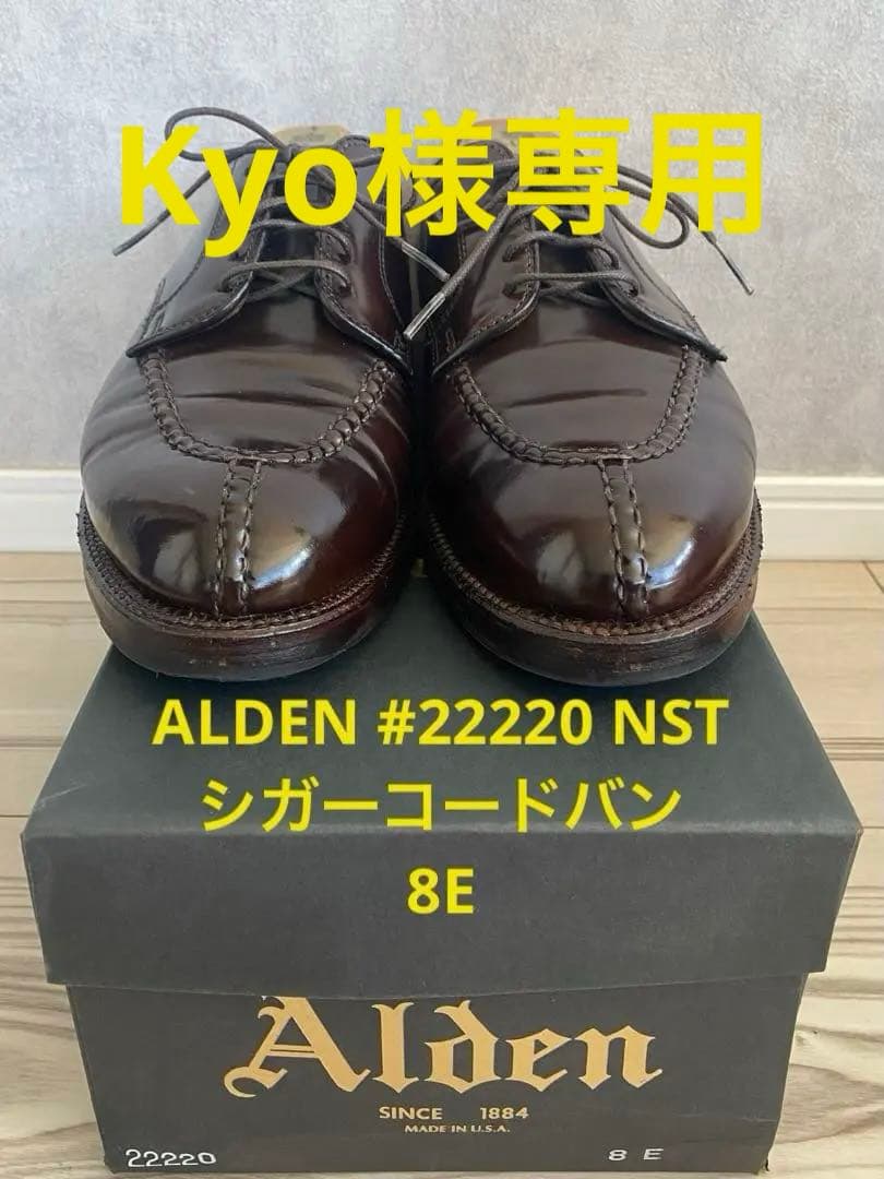 ALDEN #22220 NSTシガーコードバン　8E