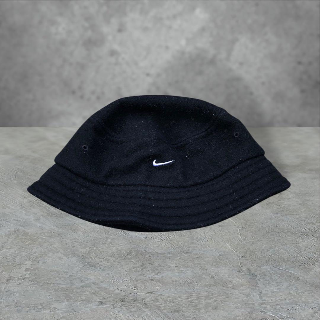 【90's】NIKEクラッシャーハット　バケットハット　vintage 白タグ