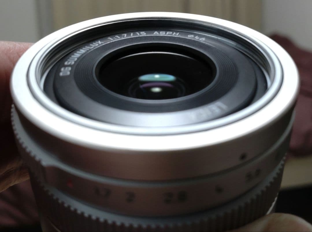 Panasonic H-X015 15mm F1.7 レンズ