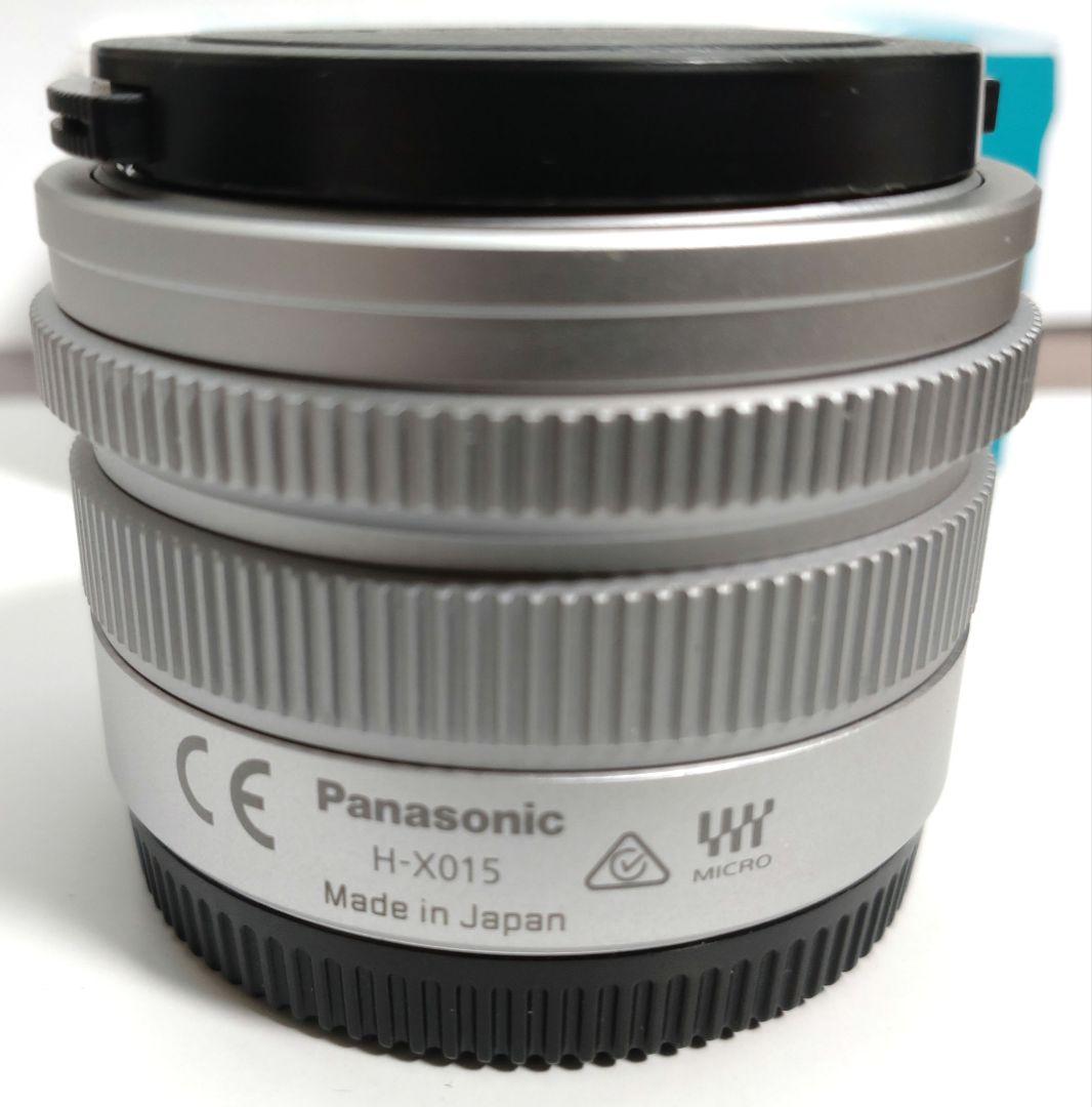 Panasonic H-X015 15mm F1.7 レンズ