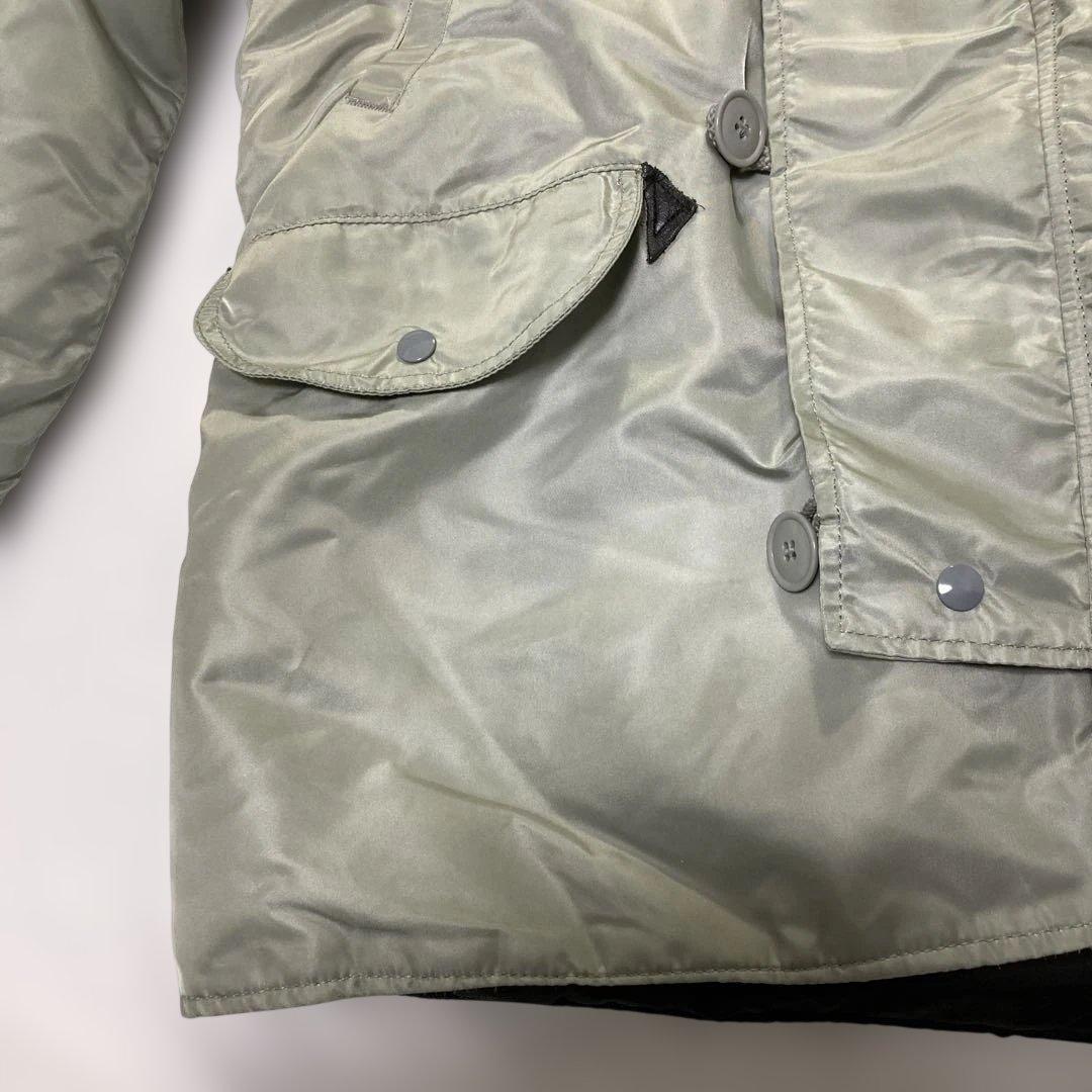 【激レア色/極美品】ALPHA USA製 N3-B グレー XL相当 IDEAL