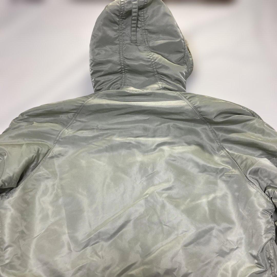 【激レア色/極美品】ALPHA USA製 N3-B グレー XL相当 IDEAL