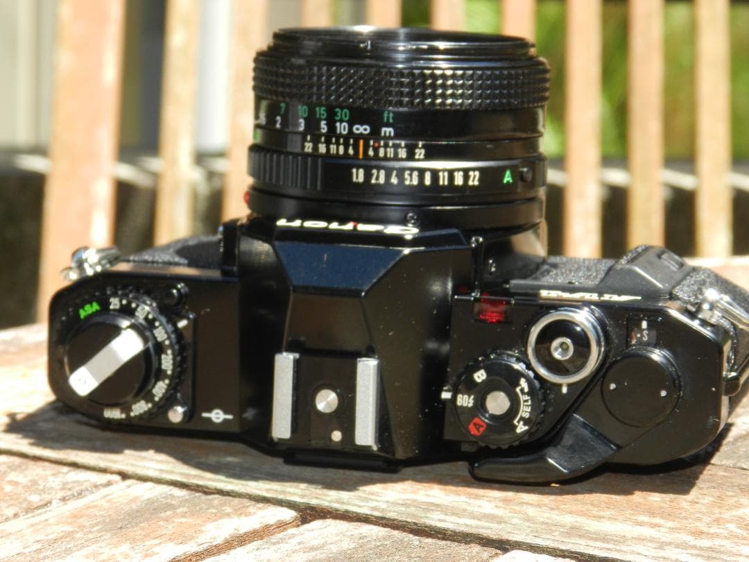 美品　完動品　CANON AV-1 NEW FD 50 1.8