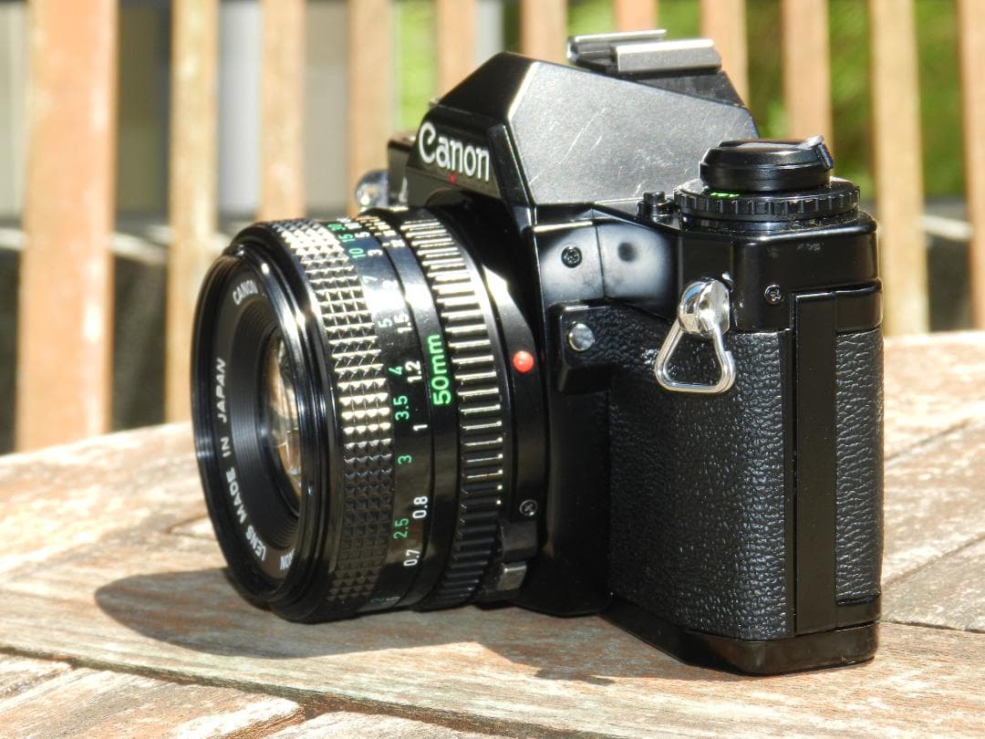 美品　完動品　CANON AV-1 NEW FD 50 1.8