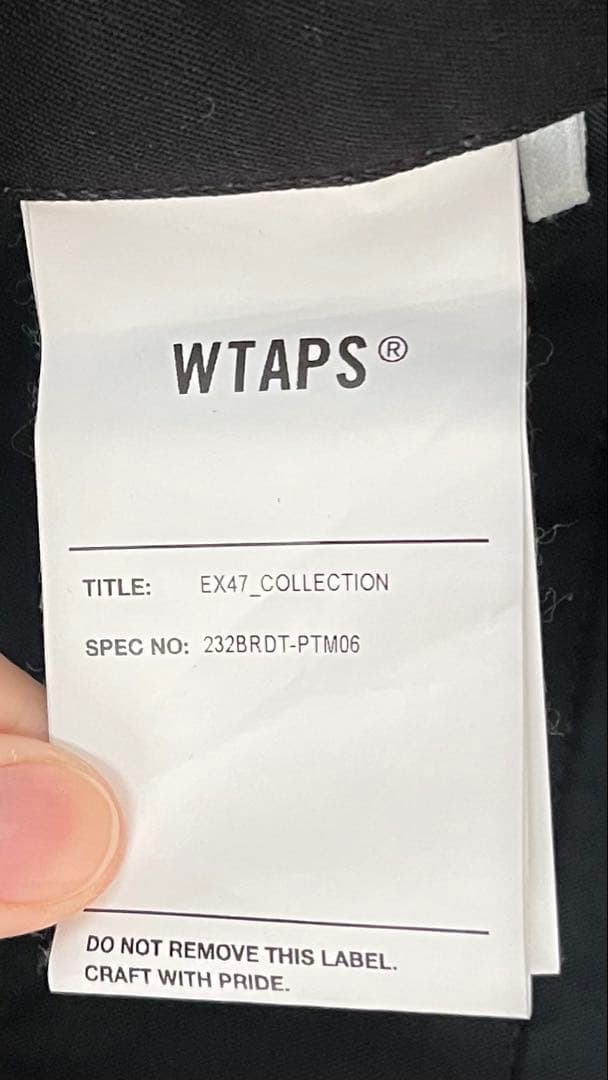 WTAPS/ダブルタップス WRKT2002 / TROUSERS トラウザーズ