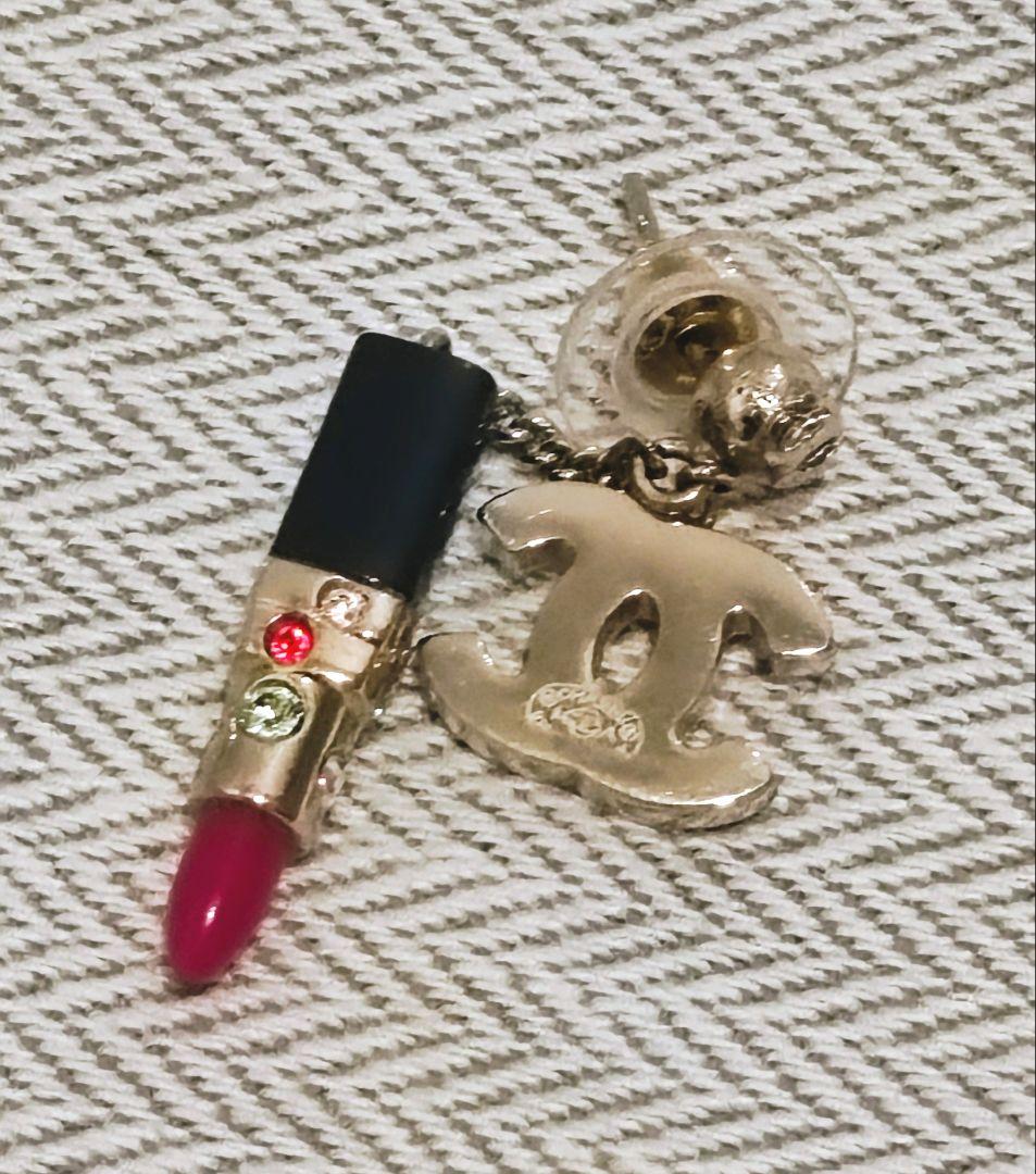 シャネル ココ リップスティック ピアス 美品