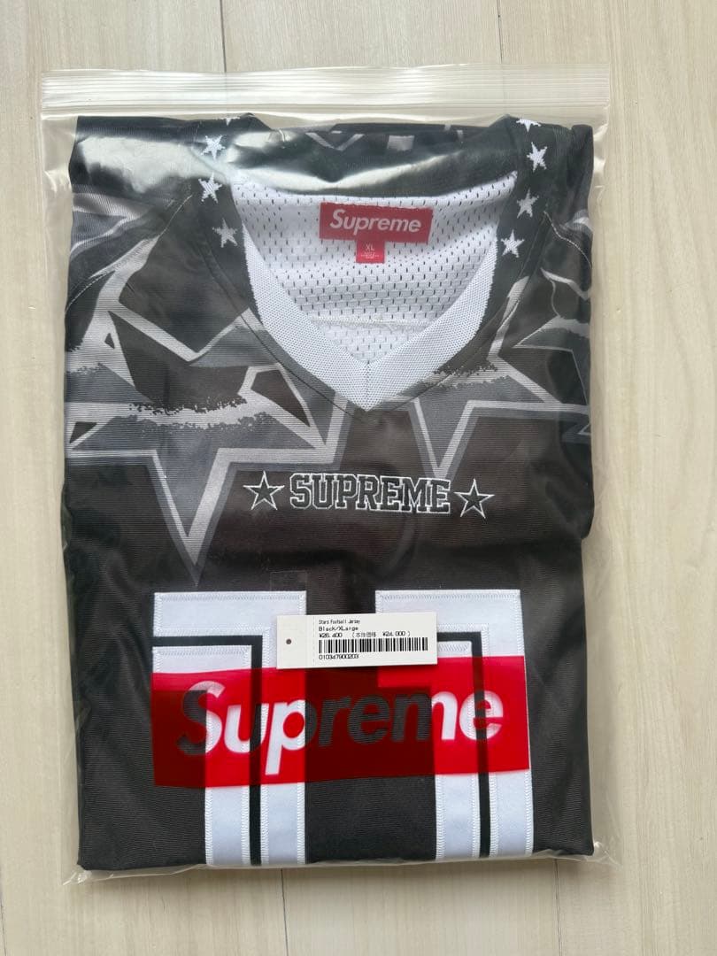 シャツ supreme Stars Football Jersey Black XL