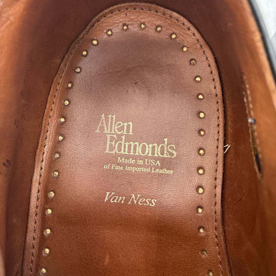 【美品・希少サイズ】アレンエドモンズ ストレートチップ van ness 32