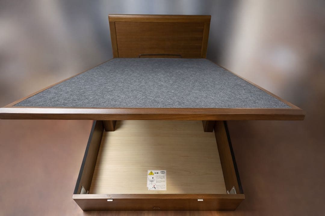 シモンズ シングルサイズ マットレス+フレーム(セット販売) 収納付き