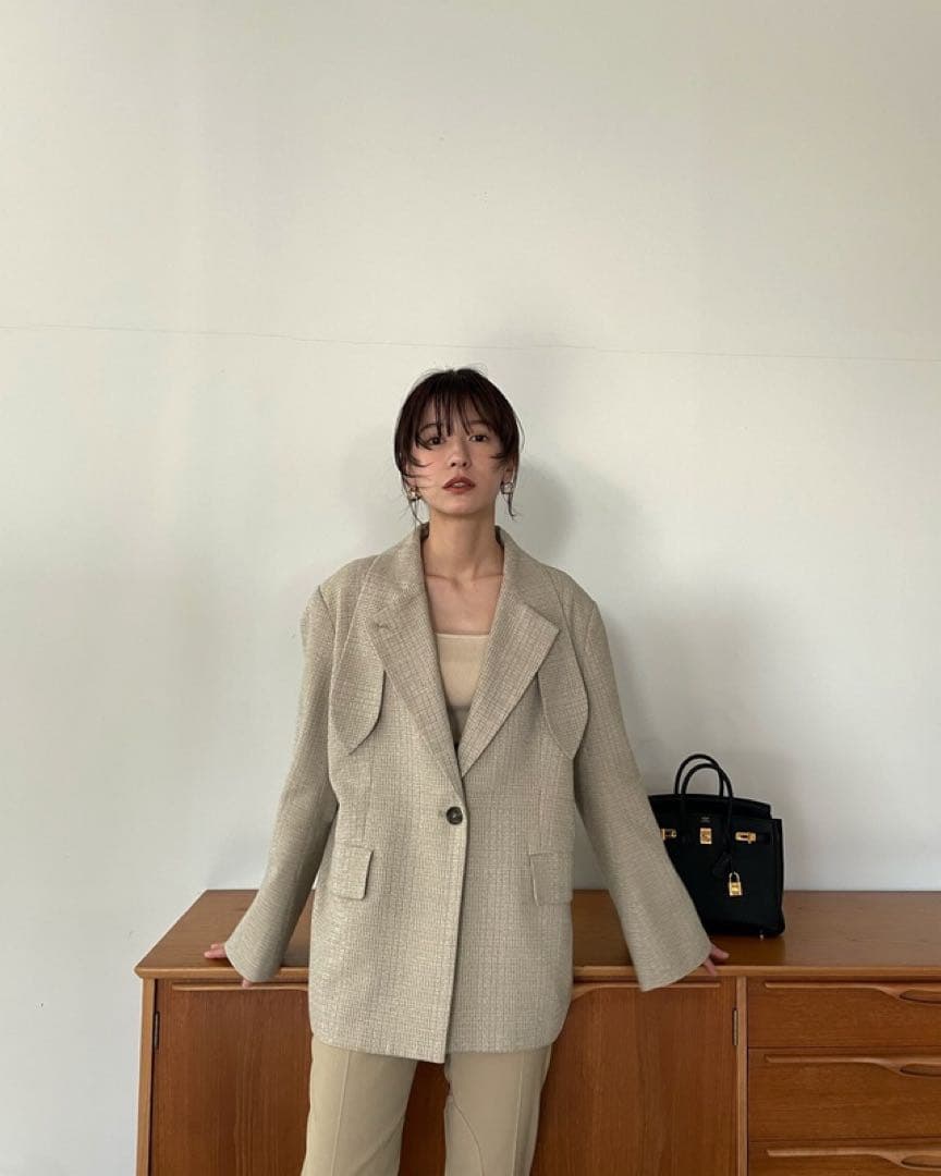 クラネ正規品❗️新品紙タグ付き⭐️BOW TIE ARRANGE JACKET