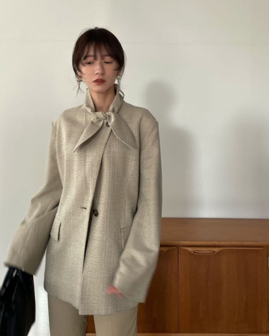 クラネ正規品❗️新品紙タグ付き⭐️BOW TIE ARRANGE JACKET