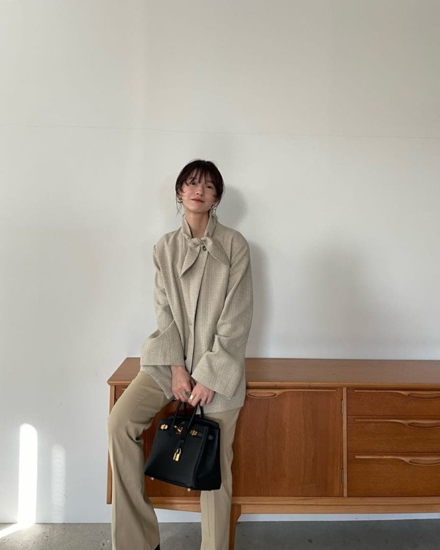 クラネ正規品❗️新品紙タグ付き⭐️BOW TIE ARRANGE JACKET