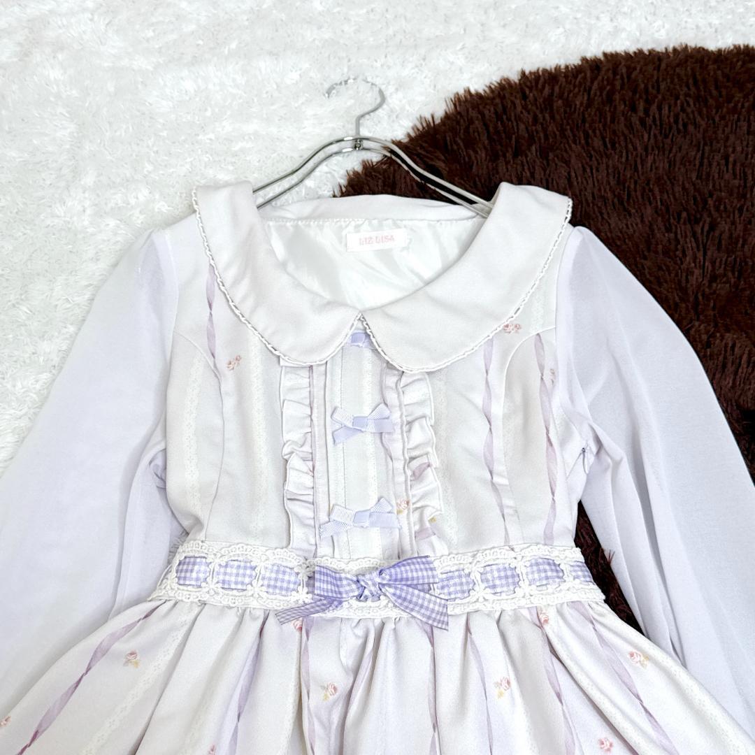 希少✨ LIZ LISA リズリサ クマ ラッピング フラワー ワンピース 熊