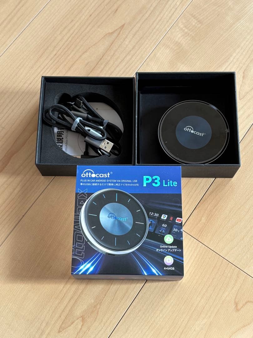 【ほぼ未使用】ottcast P3 Lite 車載用デバイス