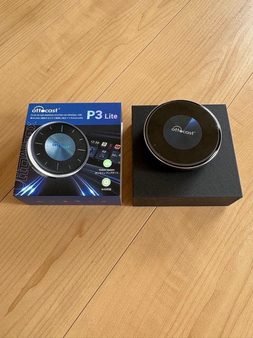 【ほぼ未使用】ottcast P3 Lite 車載用デバイス