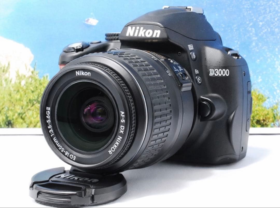 Nikon D3000 初心者向け❤️ ガイドモード搭載❤️ 一眼レフ　レンズキット
