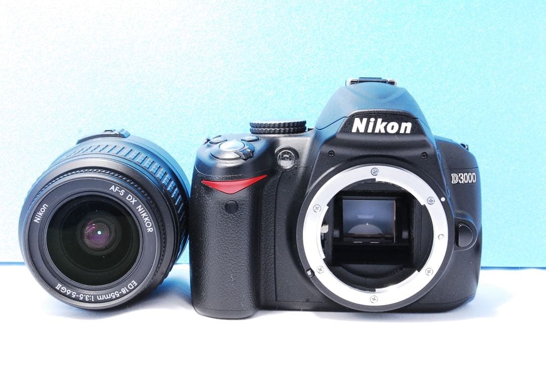 Nikon D3000 初心者向け❤️ ガイドモード搭載❤️ 一眼レフ　レンズキット