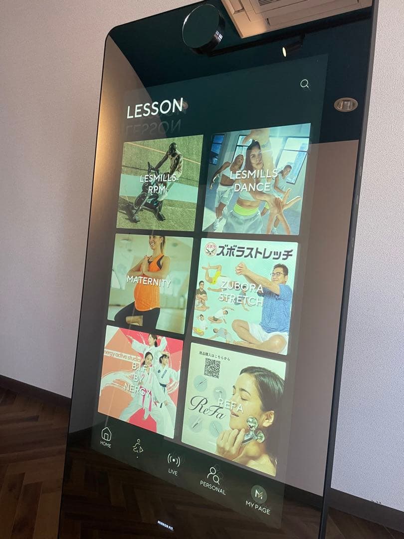 【送料込み価格/美品】ミラーフィット　mirror fit