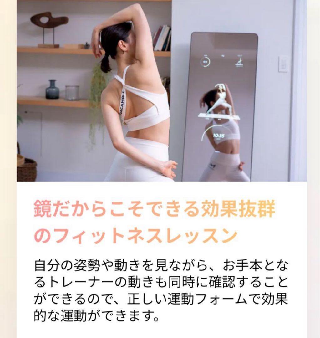 【送料込み価格/美品】ミラーフィット　mirror fit