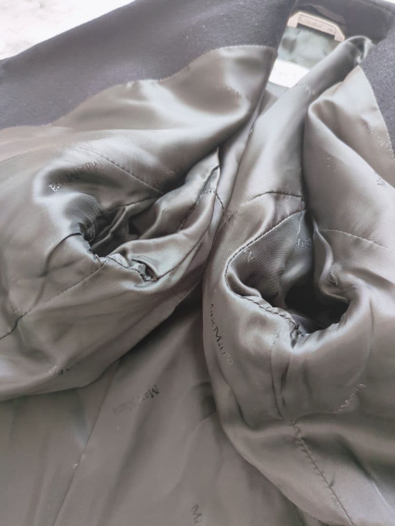 【美品】MaxMara　マックスマーラ　白タグ　ヴァージンウール　ジャケット