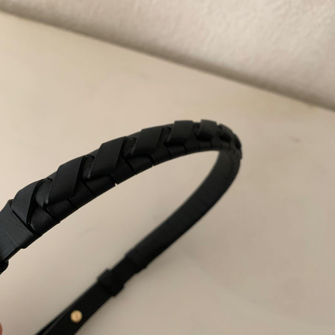 新品未使用　ウーブン スパイラル ストラップ（クラシックカーフ）