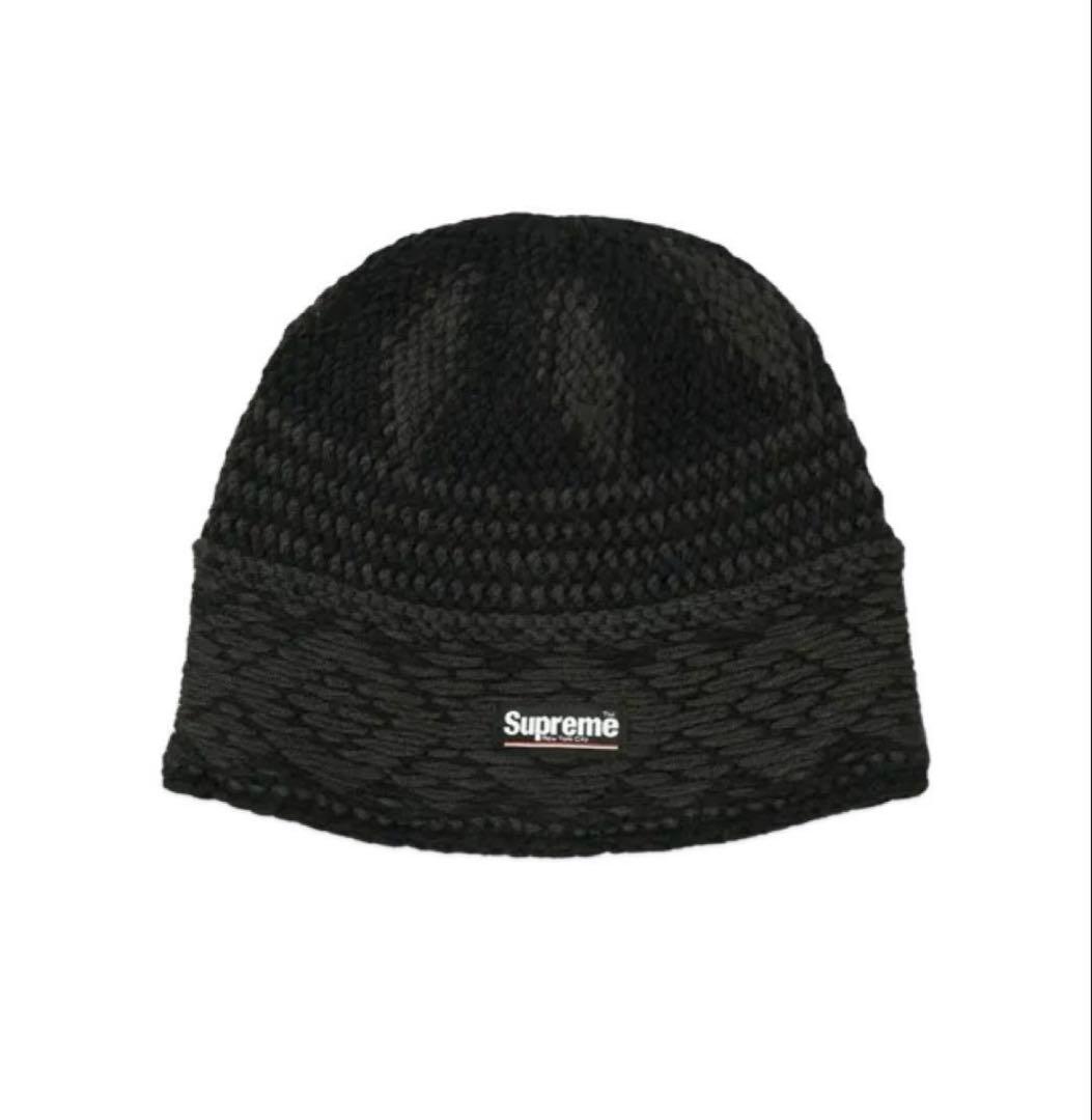 帽子 Supreme Diamond Beanie Black 2025fw