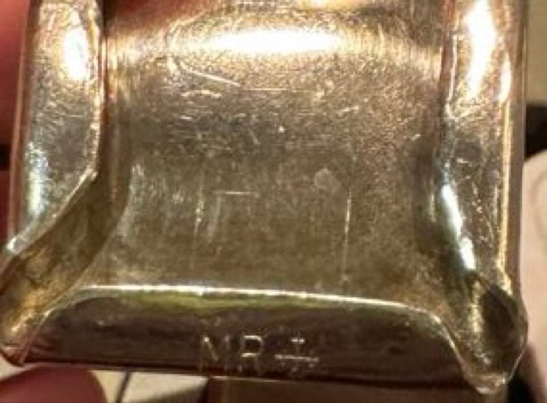 Maria rudman シルバーバングル　幅22㍉