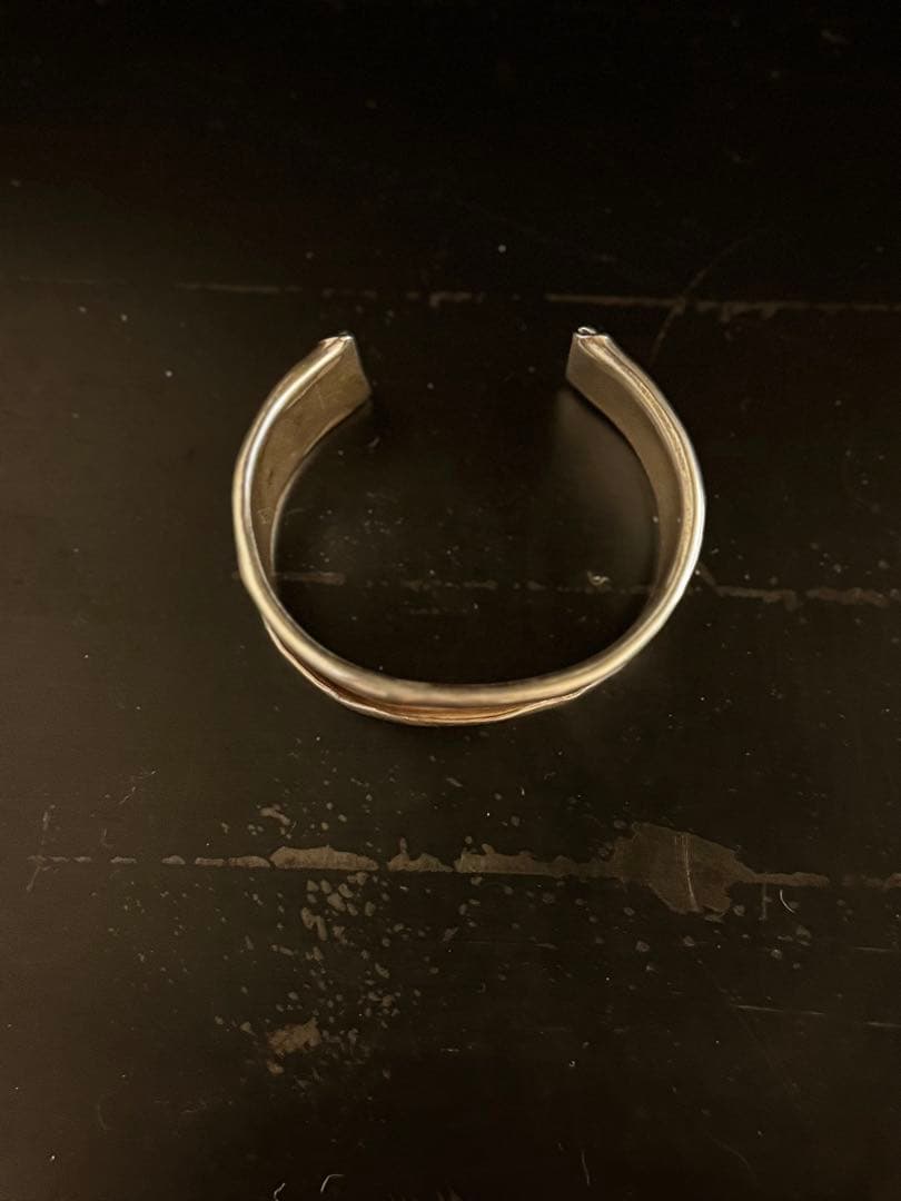 Maria rudman シルバーバングル　幅22㍉