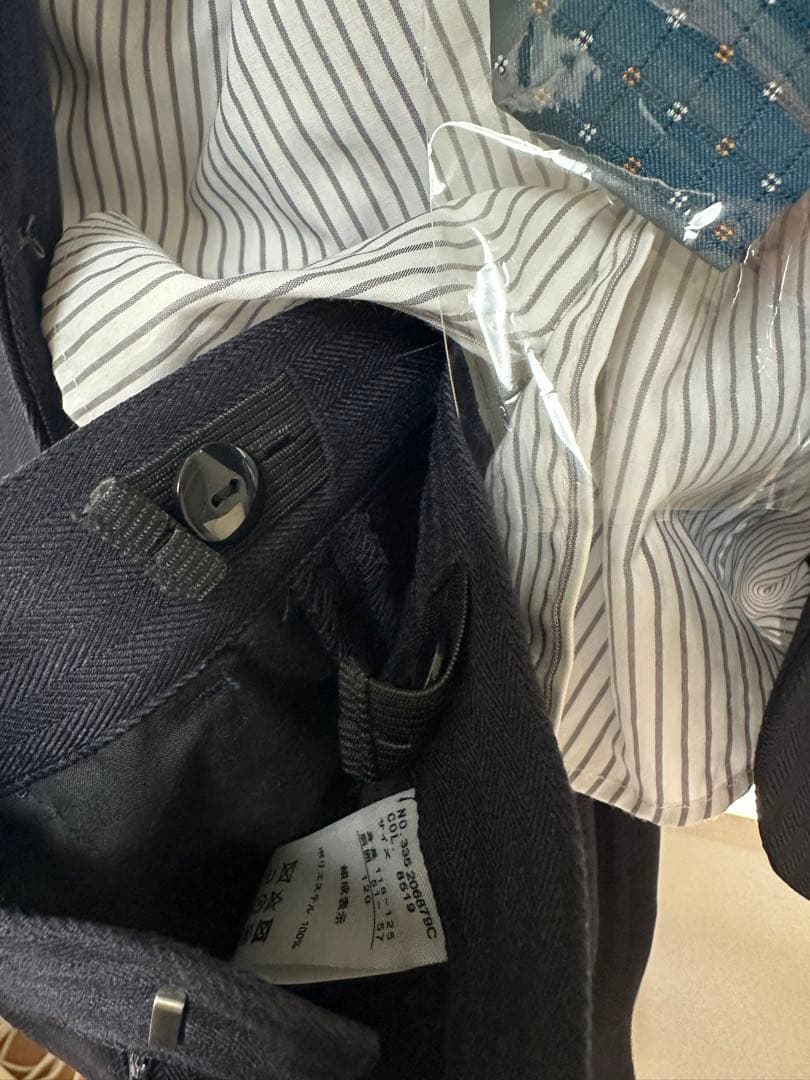 EAST BOYキッズスーツ(長ズボン)120サイズ 5点セット