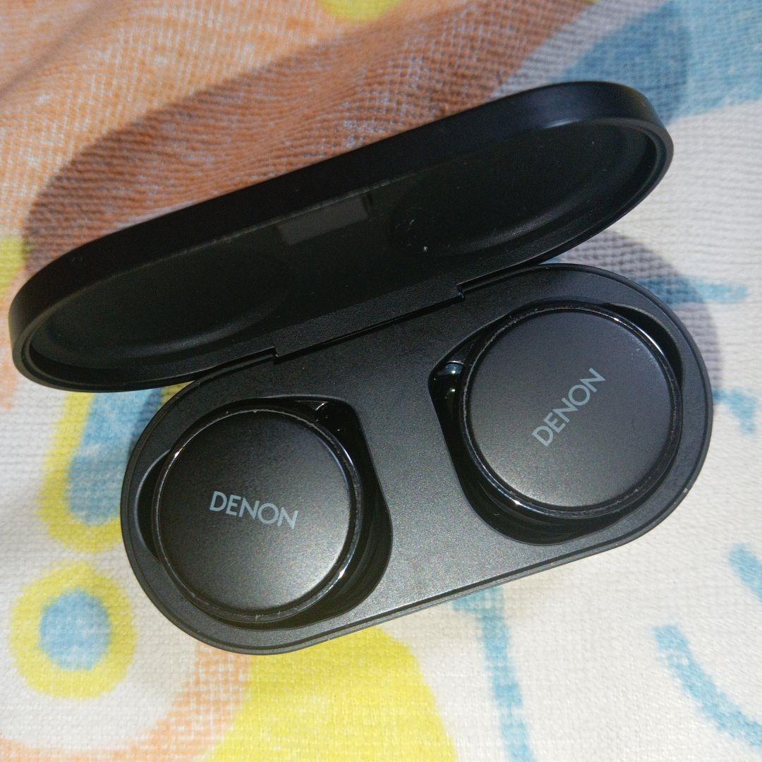 【音抜群◇】DENON PerL Pro 961 ワイヤレスイヤホン ブラック