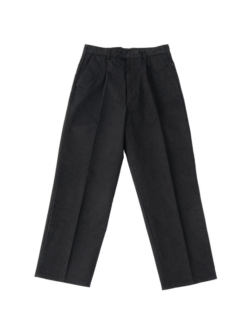 パンツ OVY One Tuck Wide Chino Pants (black)