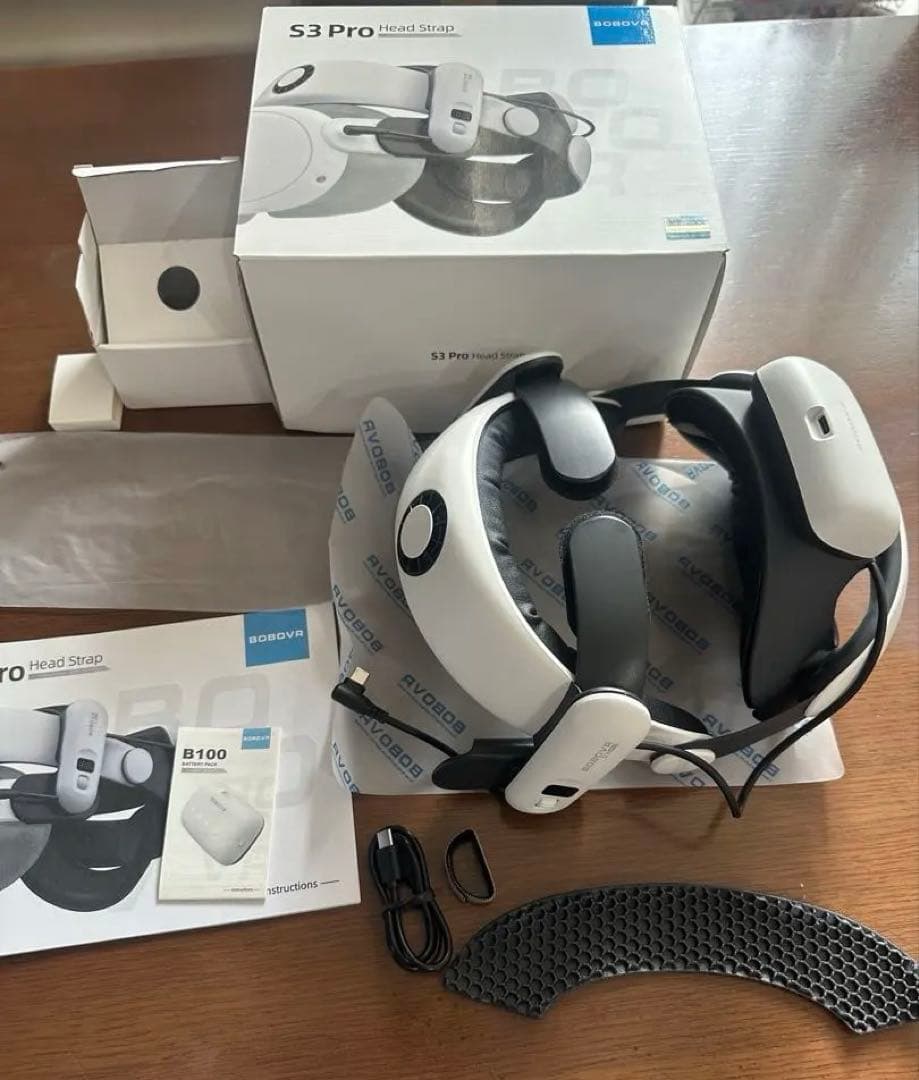 BOBOVR S3 Pro バッテリー ストラップ アクセサリー