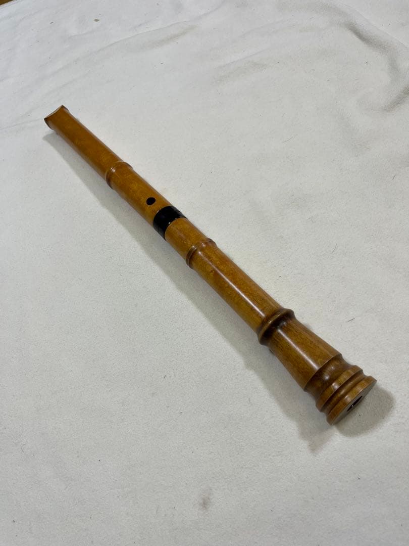 尺八　1尺8寸菅 銘胡蝶　完全調律菅 胡蝶 (楓)