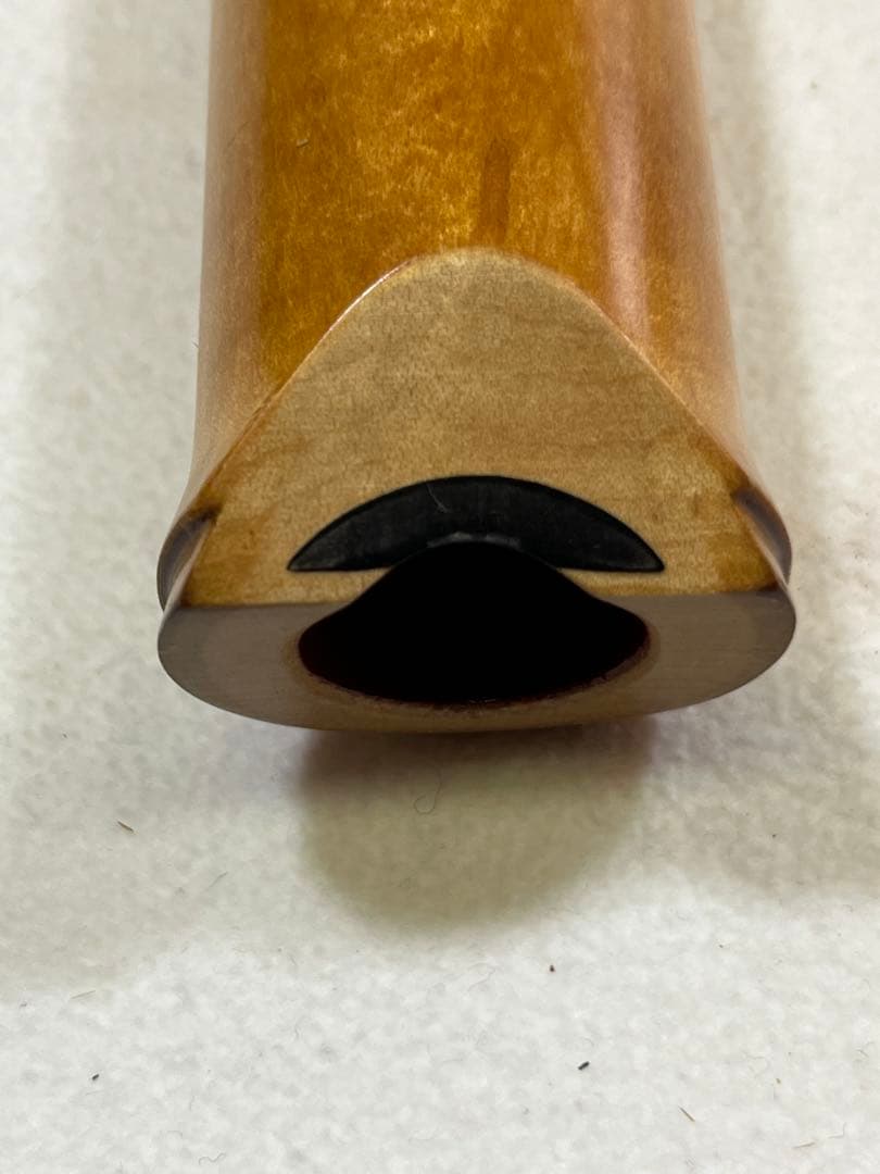 尺八　1尺8寸菅 銘胡蝶　完全調律菅 胡蝶 (楓)