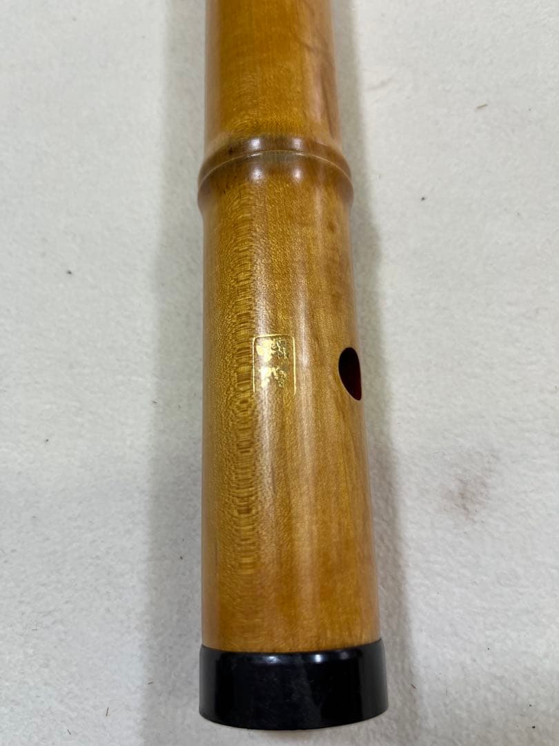尺八　1尺8寸菅 銘胡蝶　完全調律菅 胡蝶 (楓)