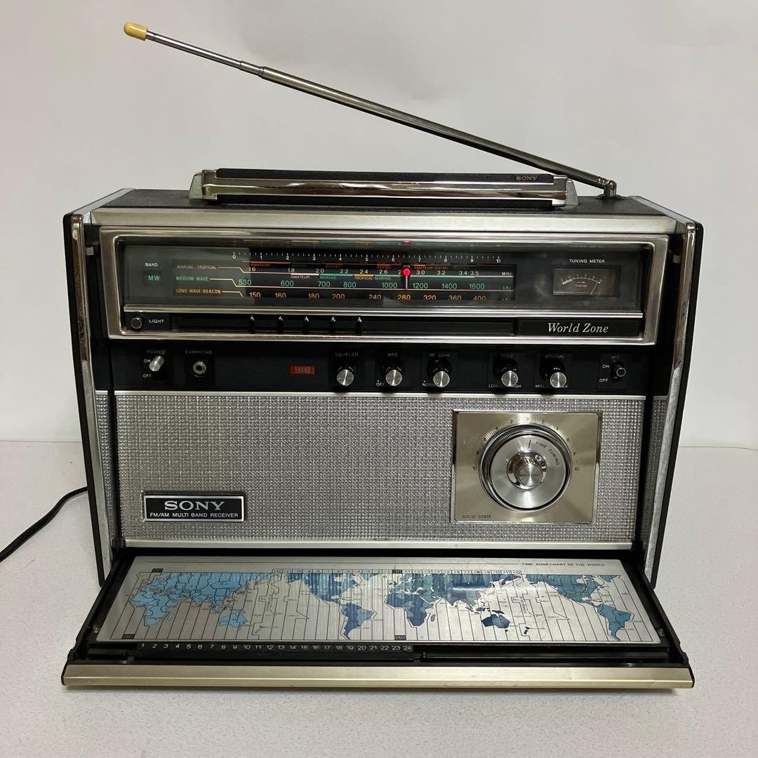 ソニー　ラジオ受信機　ワールドゾーン