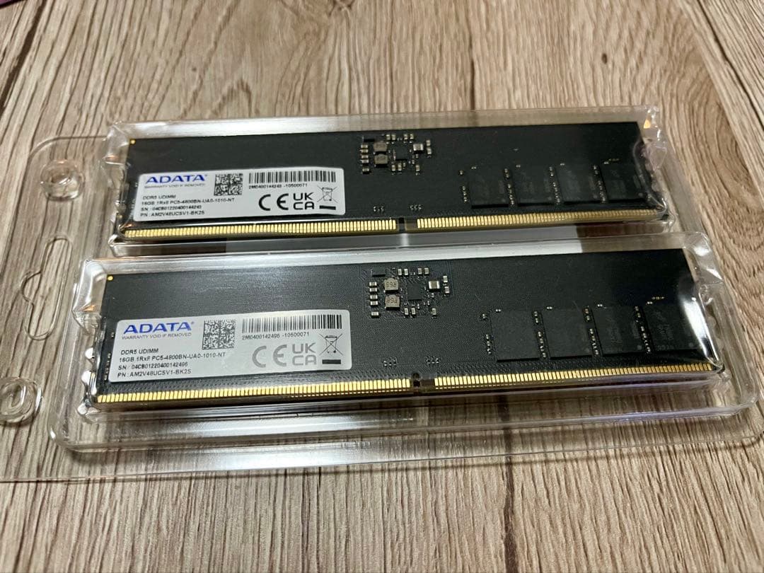 ADATA DDR5 16GB×2枚 デスクトップ用メモリ