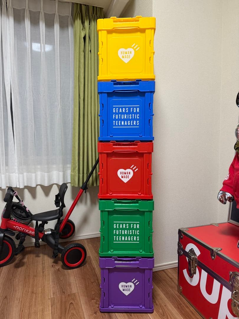 HUMAN MADE DRY ALLS 収納ボックス　20L 5個セット