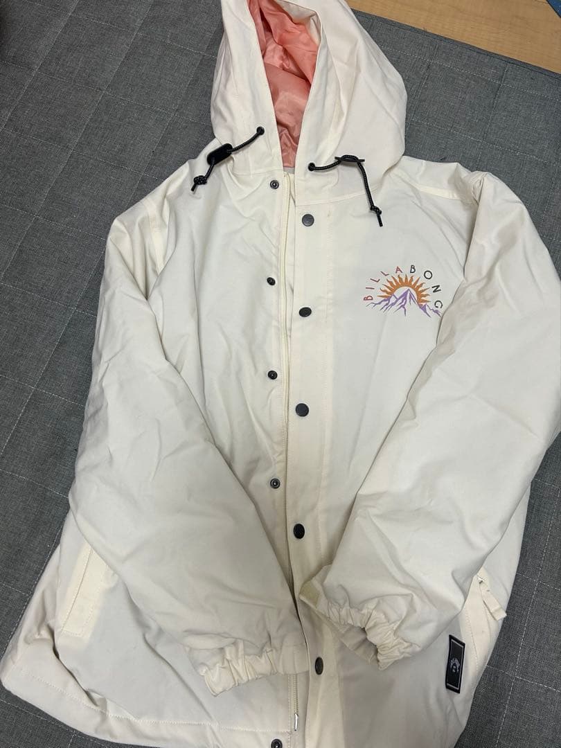 ホワイト スノーボードウェア 女性用