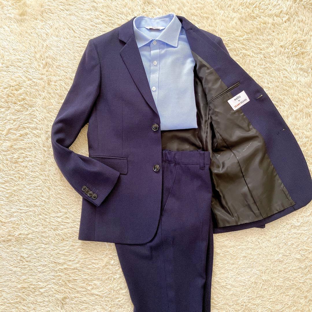 良品✨ BEAMS DESIGNフォーマルスーツ 男の子 入学式 卒園式 ブルー