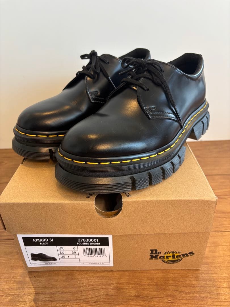 Dr.Martens（ドクターマーチン）RIKARD 3ホール25.0cm BK