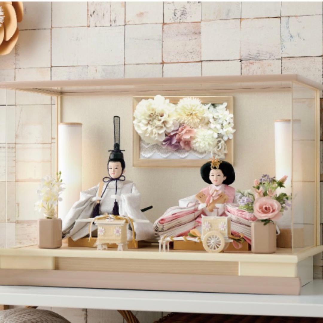 【新品未使用品】雛人形 お雛様 雛飾り 桃の節句 アカチャンホンポ ひな祭り